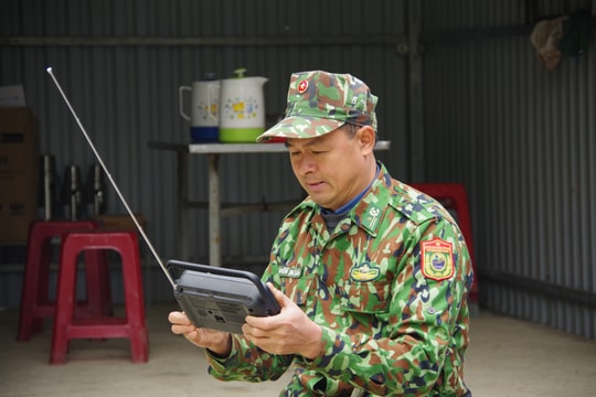 Đón Xuân trên chốt của những người lính biên phòng