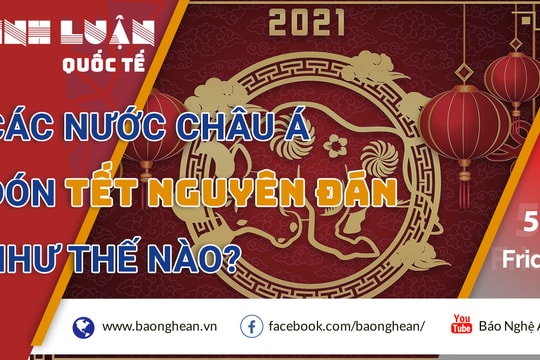 Các nước trên thế giới đón Tết âm lịch như thế nào?