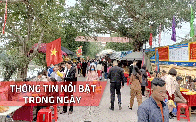 Nghệ An: Thông tin nổi bật ngày 15/2
