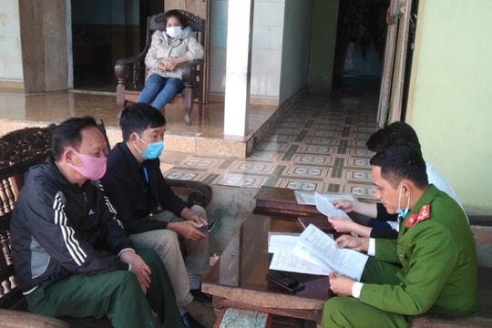 Nữ công nhân từ Hải Dương về Nghệ An khai báo y tế gian dối để trốn cách ly