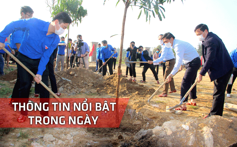 Nghệ An: Thông tin nổi bật ngày 21/2