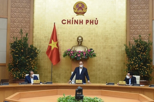 Thủ tướng Nguyễn Xuân Phúc: Hôm nay phải có nghị quyết về quy trình tiêm vắc-xin