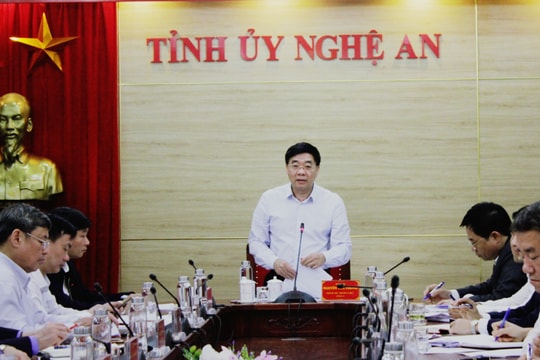 Nghệ An thống nhất chỉ đạo xử lý các vụ việc, vụ án phức tạp, kéo dài