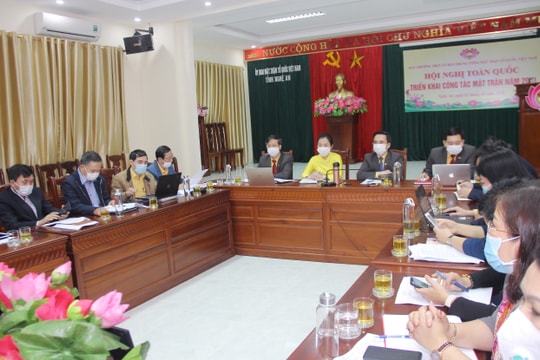 Mặt trận Tổ quốc tỉnh Nghệ An được biểu dương về ứng dụng công nghệ thông tin trong hoạt động