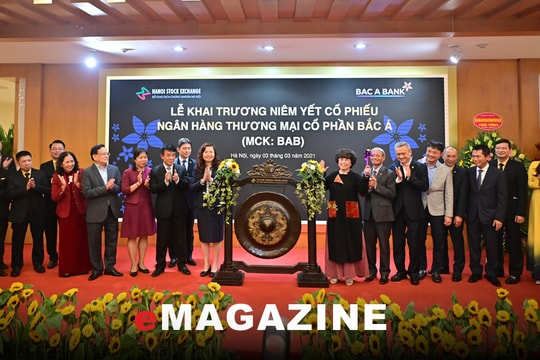 BAC A BANK chính thức niêm yết cổ phiếu trên sàn HNX