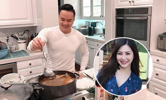 Cao Thái Sơn tá túc nhà Hương Tràm khi sang Mỹ