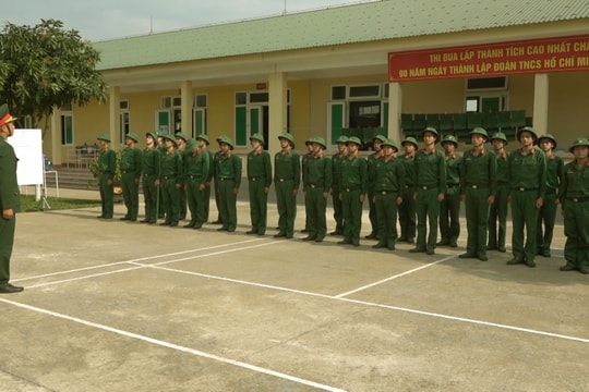 Những ngày đầu trong quân ngũ