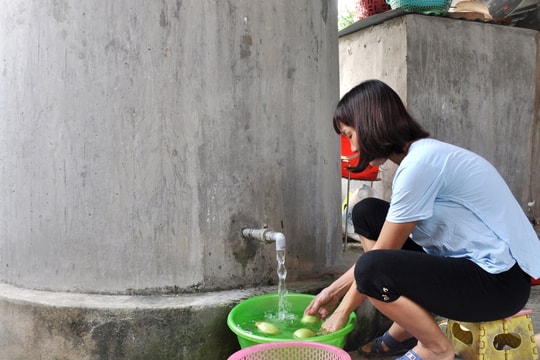Hiệu quả chương trình cho vay nước sạch, vệ sinh môi trường ở Nghệ An