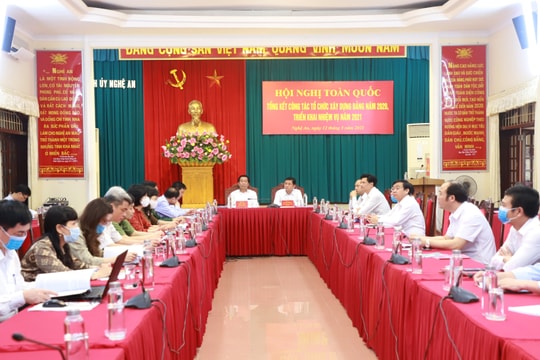 Ngành Tổ chức xây dựng Đảng triển khai nhiệm vụ năm 2021