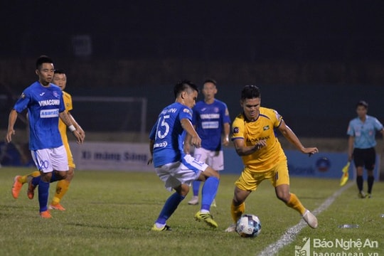 SLNA - Than Quảng Ninh: Điểm tựa sân Vinh