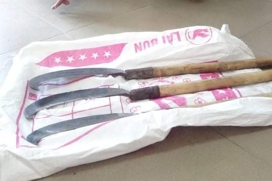 Hai đối tượng chém người dã man bị bắt tại nhà trọ