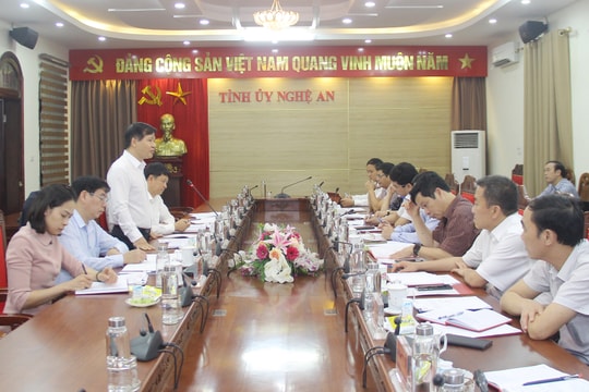 Nghệ An đề xuất Trung ương về mô hình và cách thức vận hành Văn phòng cấp ủy dùng chung