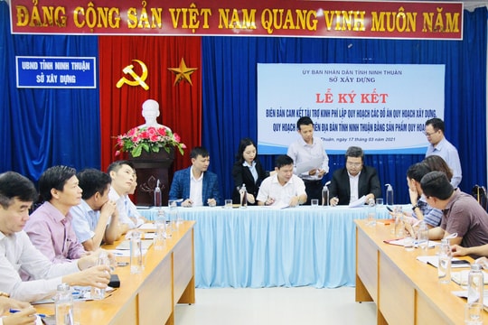 Tập đoàn Crystal Bay tài trợ Tập đoàn NDA (Pháp) quy hoạch phát triển Ninh Thuận