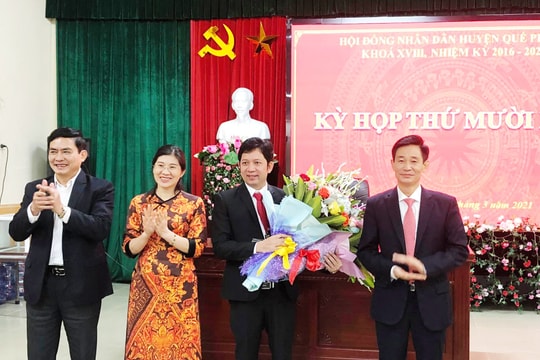 Quế Phong bầu bổ sung Chủ tịch UBND huyện