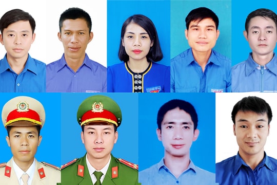 [Infographics] Chân dung 9 cán bộ Đoàn của Nghệ An được trao Giải thưởng Lý Tự Trọng năm 2021