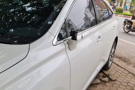 Tái diễn vấn nạn bẻ gương, cạy logo xe ô tô ở TP. Vinh