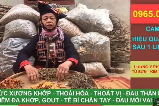 Tràn lan 'thần y' trên mạng với tuyên bố 'nhà tôi ba đời chữa bệnh...'