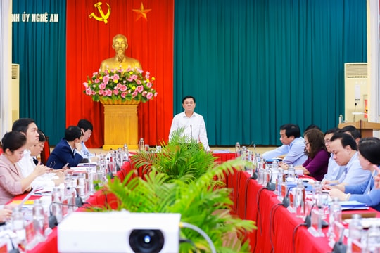 Ban Thường vụ Tỉnh ủy họp phiên thường kỳ tháng 3/2021