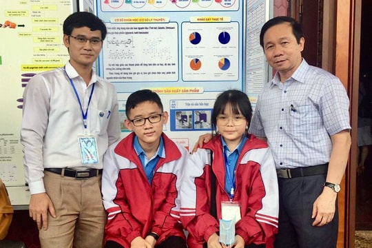 Học sinh Nghệ An giành 2 giải Tư tại cuộc thi Khoa học kỹ thuật cấp quốc gia 