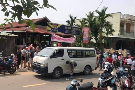 Nghi án ghen tuông, 3 người thương vong trong quán nhậu