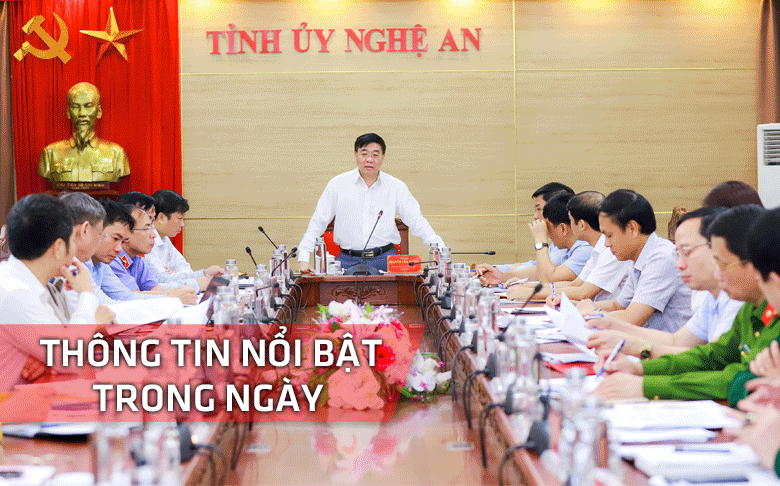 Nghệ An: Thông tin nổi bật ngày 29/3