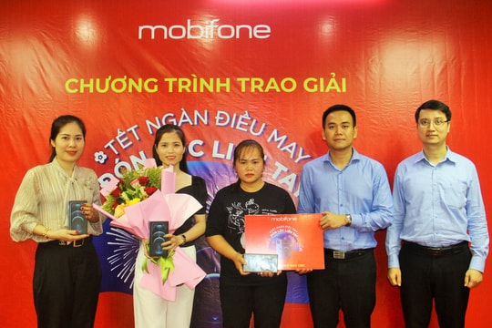 MobiFone tỉnh Nghệ An trao giải đặc biệt chương trình 'Chào Xuân Tân Sửu năm 2021'