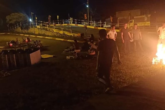 'Hình ảnh cúng bái, đốt vàng mã ở trung tâm sát hạch lái xe không phải ở Nghệ An'