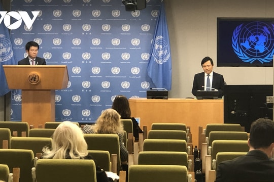 Việt Nam tiến hành các hoạt động chính thức trên cương vị Chủ tịch Hội đồng Bảo an Liên hợp quốc