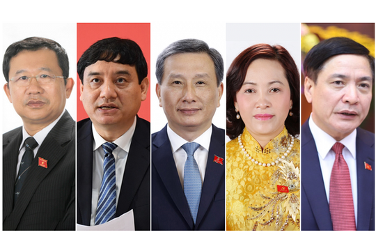 5 người trúng cử Ủy viên Ủy ban Thường vụ Quốc hội
