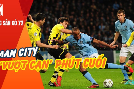 Man City ‘vượt cạn’ phút cuối; HAGL ôm trọn giải thưởng của tháng