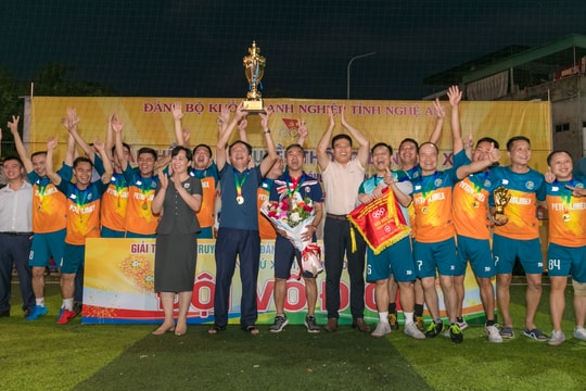 36 huy chương được trao tại Giải thể thao Đảng bộ Khối doanh nghiệp lần thứ 18