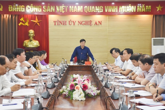 Đồng chí Nguyễn Văn Thông: Phát huy vai trò Mặt trận và các đoàn thể trong cuộc bầu cử