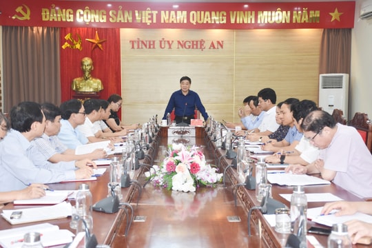 Phó Bí thư Thường trực Tỉnh ủy: Cần đánh giá mô hình Văn phòng cấp ủy dùng chung