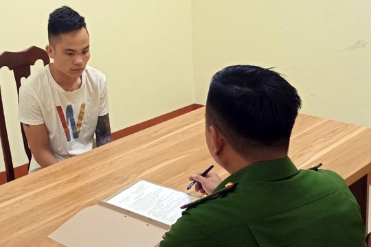 Bắt đối tượng đập phá xe ô tô, đánh người do không được nhường đường