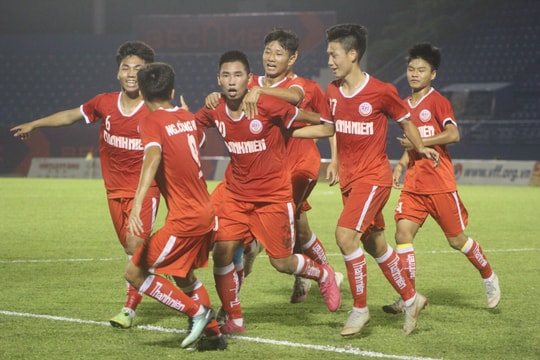 Sông Lam Nghệ An tiếp tục lỡ hẹn với chức vô địch U19 Quốc gia 2021