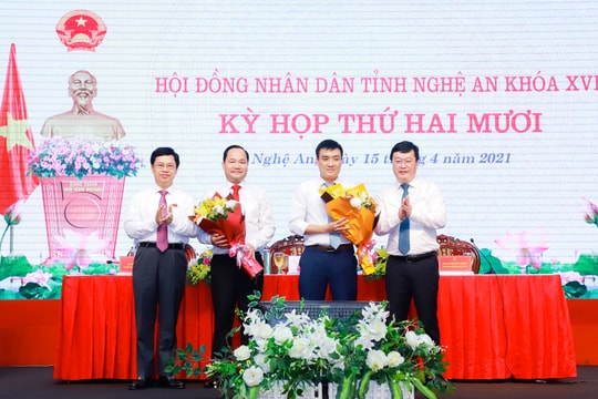 Miễn nhiệm, bầu bổ sung Ủy viên UBND tỉnh Nghệ An