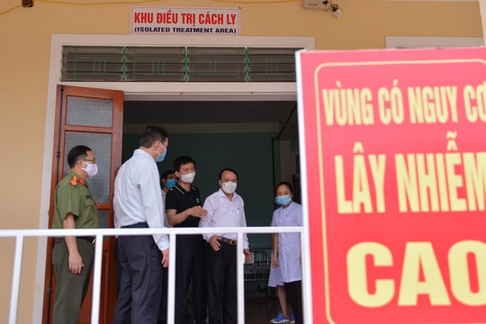 Cận cảnh khu điều trị 2 ca dương tính với Covid-19 từ Nhật Bản về Nghệ An