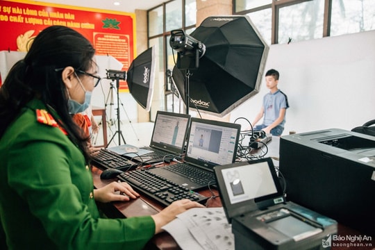 Nghệ An là 1 trong 3 địa phương trong cả nước hoàn thành sớm việc thu thập dữ liệu dân cư