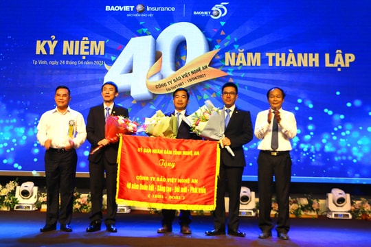 Bảo Việt Nghệ An kỷ niệm 40 năm thành lập