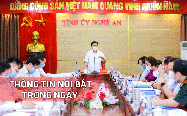 Nghệ An: Thông tin nổi bật ngày 28/4