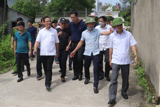 Lãnh đạo Công an tỉnh trực tiếp chỉ đạo xử lý vụ nổ súng khiến 2 người tử vong