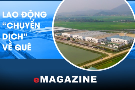 Lao động 'chuyển dịch' về quê