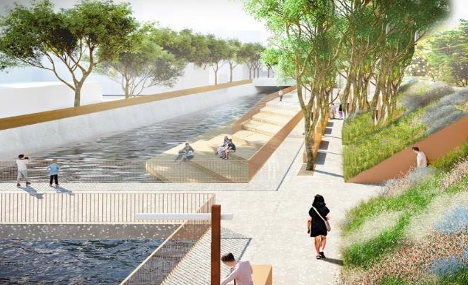 'Hình hài' 4 hợp phần dự án gần 200 triệu USD chống úng ngập ở TP Vinh