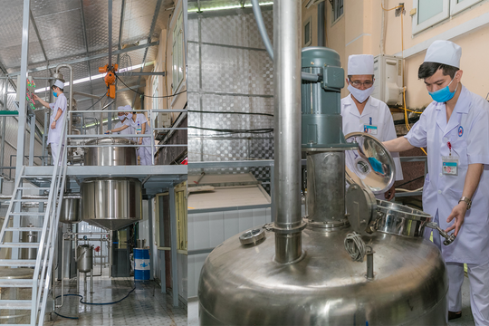 Bệnh viện Y học cổ truyền Nghệ An: Hiện đại hóa dây chuyền sản xuất thuốc Đông y