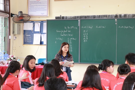 Các trường ở Nghệ An phấn đấu hoàn thành kiểm tra đánh giá cuối năm trước 15/5 