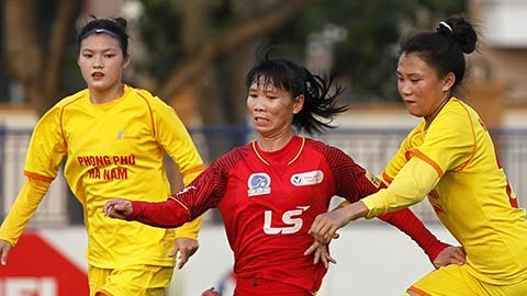 Hai trận giải bóng đá nữ Cúp Quốc gia tạm hoãn; Vòng 7 hạng Nhất:BR-VT ngã ngựa, Phù Đổng hết phép  