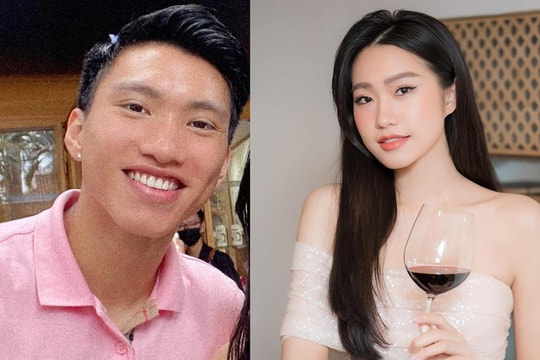 Người đẹp tài năng Doãn Hải My vai trần gợi cảm, dự sự kiện cùng Đoàn Văn Hậu 