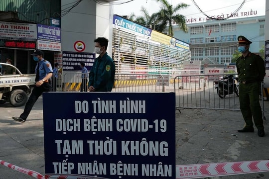 Bệnh viện K phát hiện 10 ca dương tính Covid-19