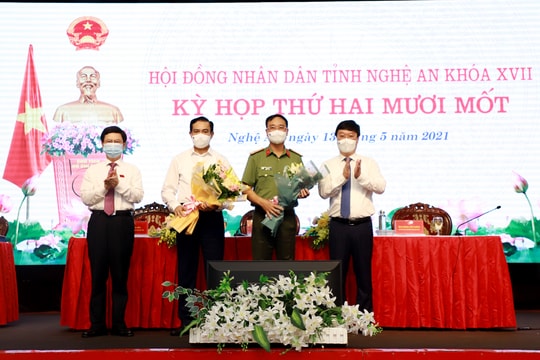 HĐND tỉnh Nghệ An miễn nhiệm, bầu bổ sung Ủy viên UBND tỉnh 