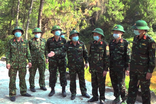 Bộ Chỉ huy Quân sự Nghệ An kiểm tra Sở Chỉ huy diễn tập khu vực tỉnh